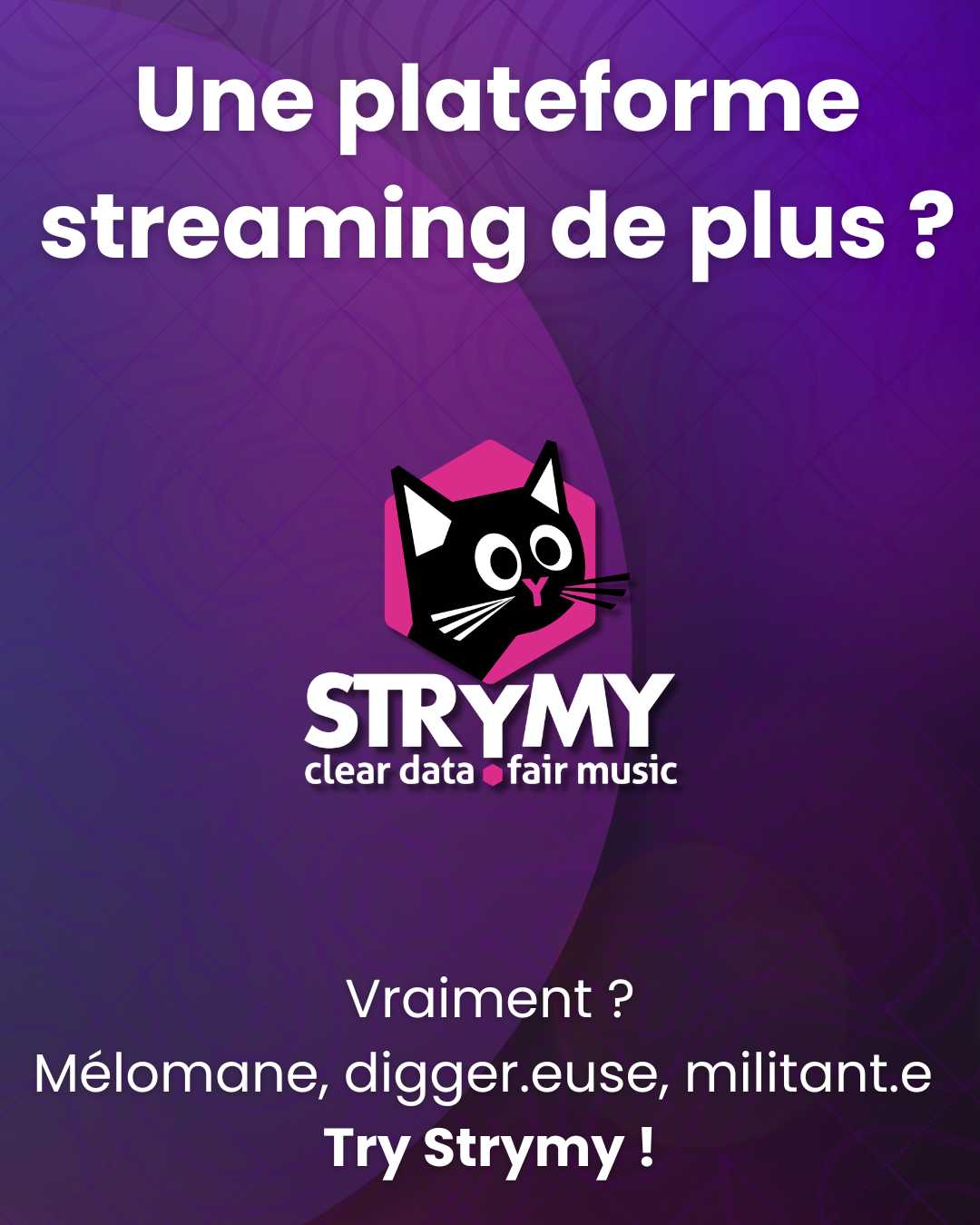 Mélomane, digger.euse, militant.e : Try Strymy