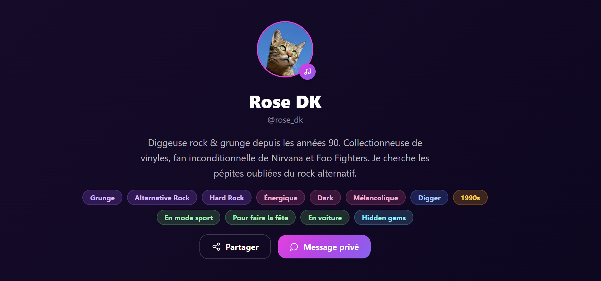 Portfolio auditrice Strymy : profil Rose DK
